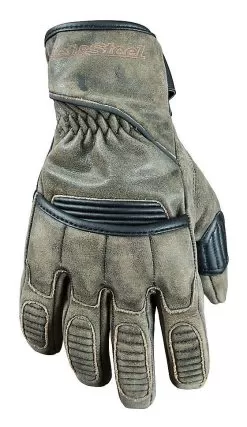 Street & Steel Scrambler Gloves -Funky Motorcycle street steel scrambler gloves olive