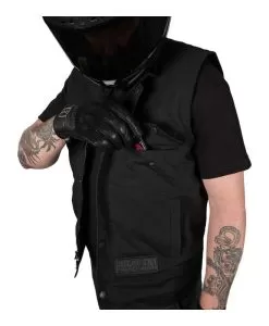 Thrashin Supply Nightrider V2 Vest -Funky Motorcycle thrashin supply nightrider v2 vest black 2