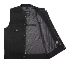 Thrashin Supply Nightrider V2 Vest -Funky Motorcycle thrashin supply nightrider v2 vest black 5