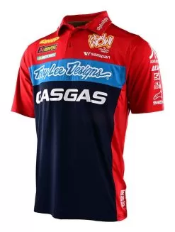 Troy Lee Designs Troy Lee GasGas Team Pit Polo Shirt