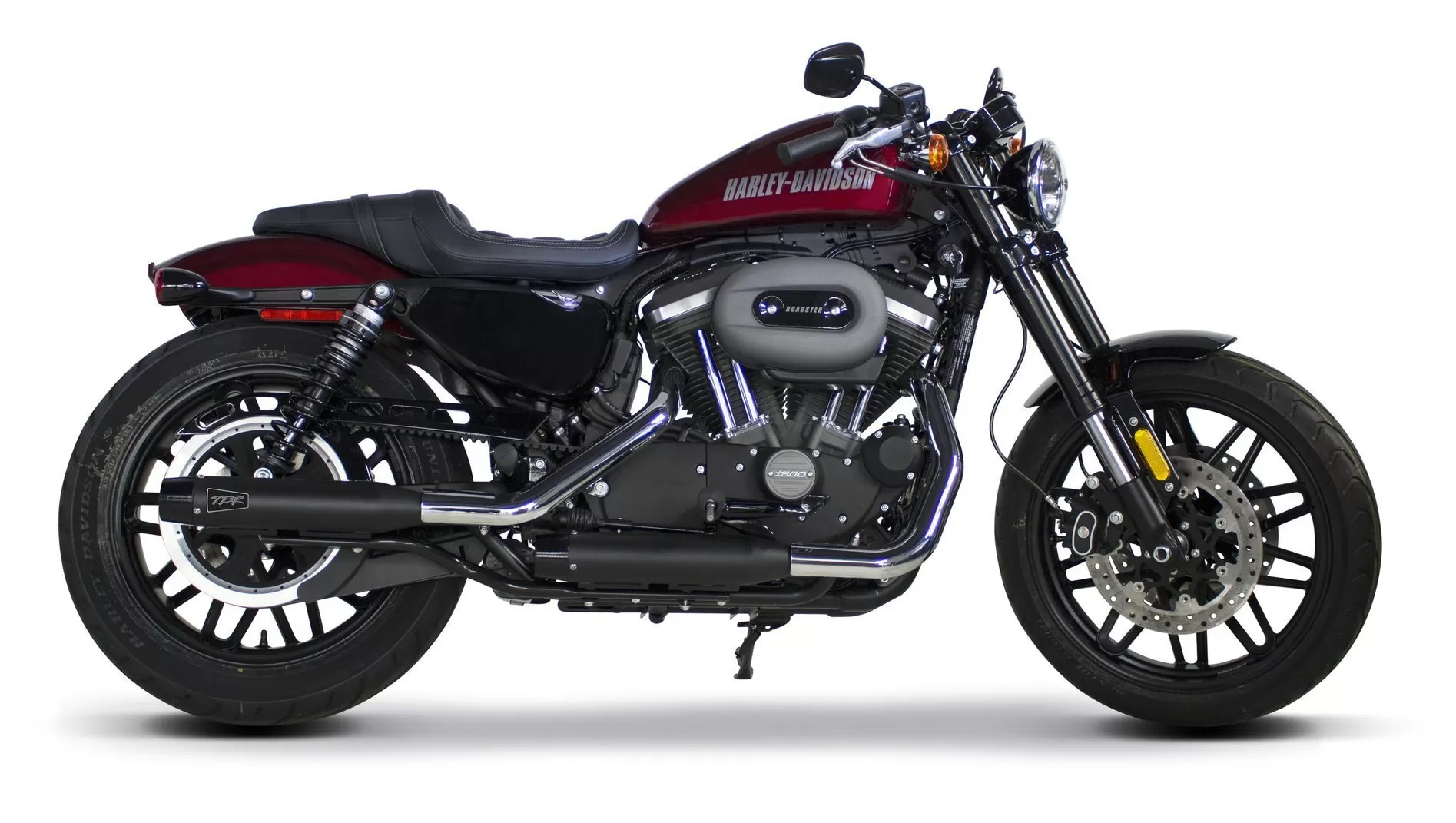 Two Brothers Shorty 3" Slip-On Mufflers For Harley 1991-2022 - Image 3