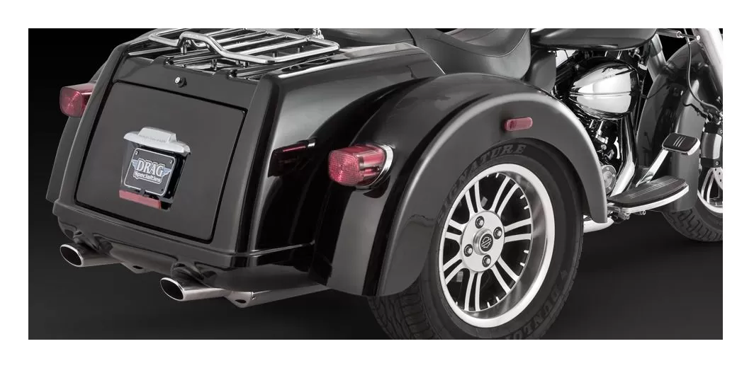 Vance & Hines Deluxe Slip-On Mufflers For Harley Trike 2009-2023 2 Vance & Hines Deluxe Slip-On Mufflers For Harley Trike 2009-2023 - Image 2