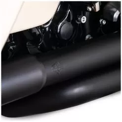 Vance & Hines Dresser Duals Headers For Harley Touring 2017-2023 -Funky Motorcycle vance hines dresser duals headers for harley touring20172022 black 2