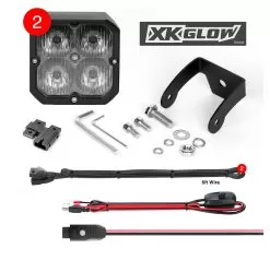 XKGlow Cube RGB Pod Light Pair